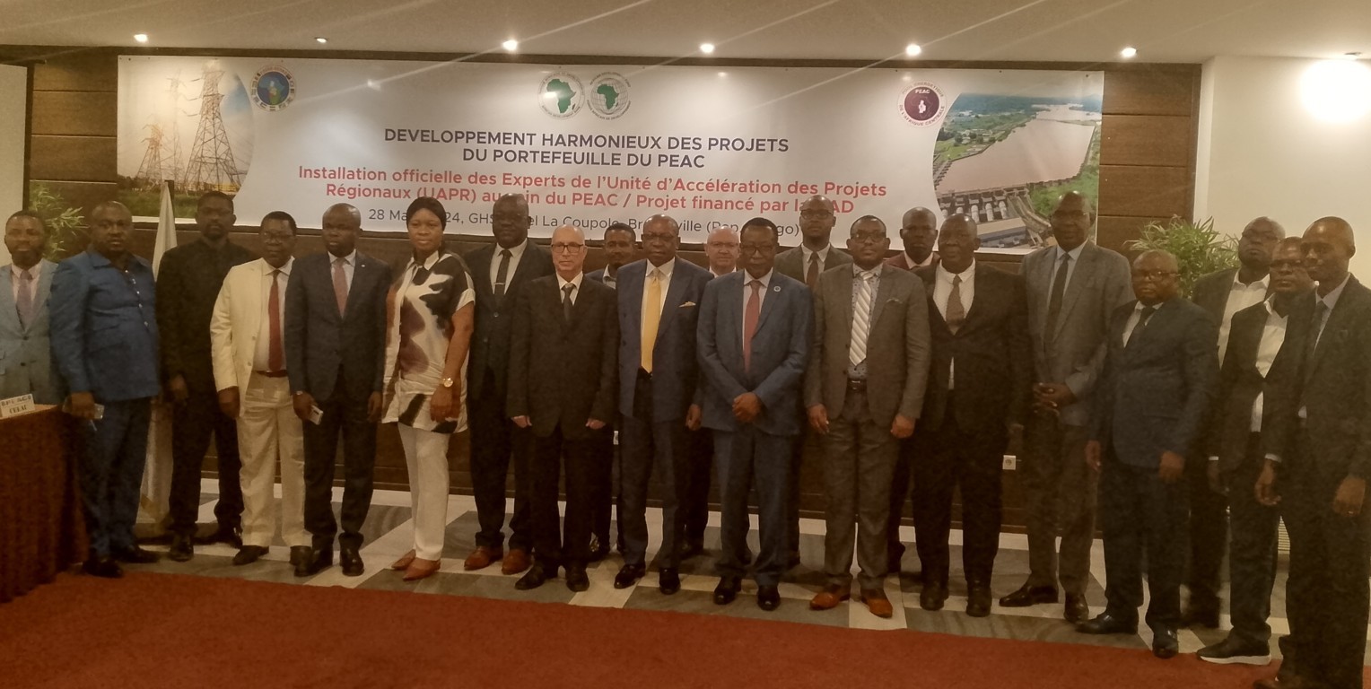  Electrical installations in Central Africa: new experts at PEAC installed 
