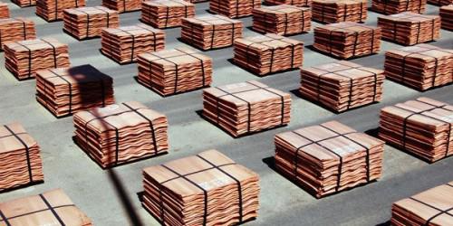  Precious metals: drop in copper 