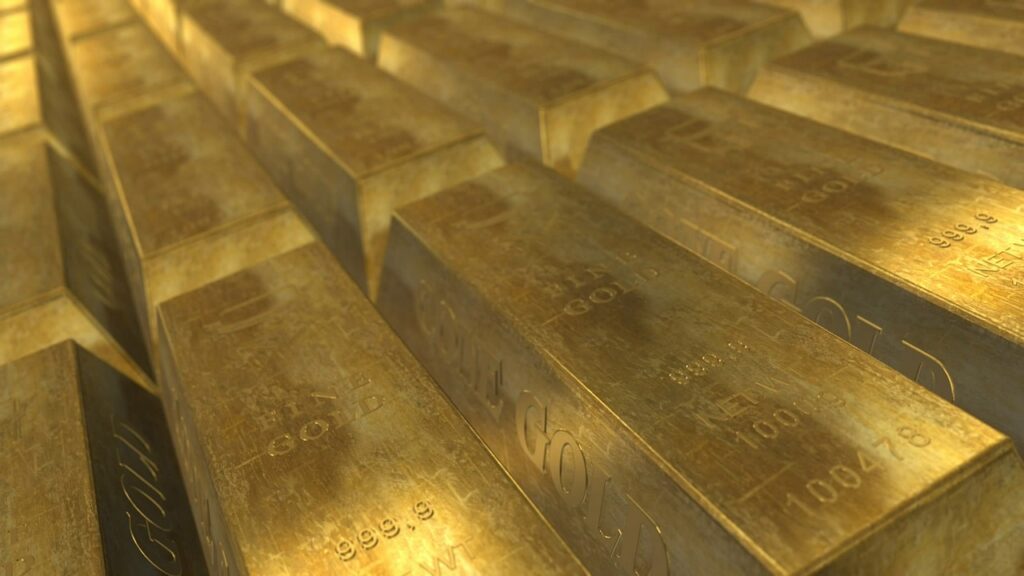  Commodity: fall in the price of gold 