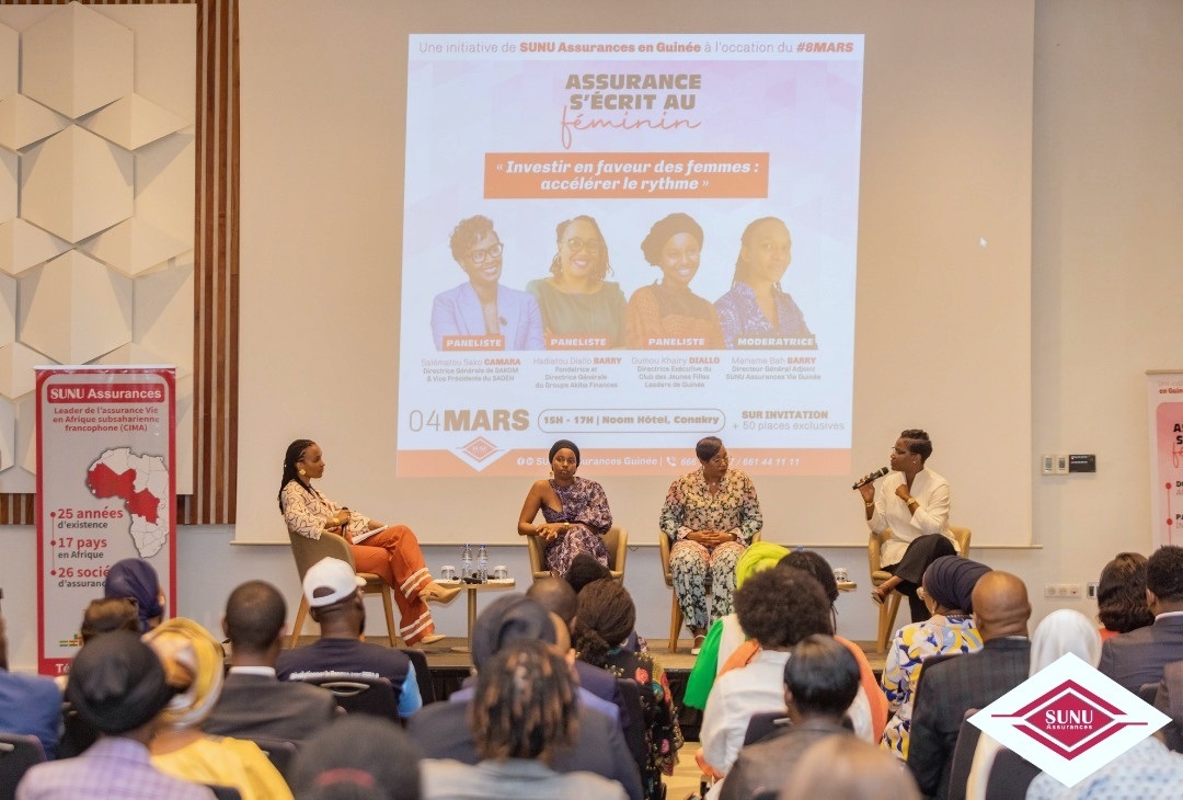 Journée internationale de la femme : SUNU Assurances Guinée lance sa campagne « Assurance s’écrit au féminin » 
