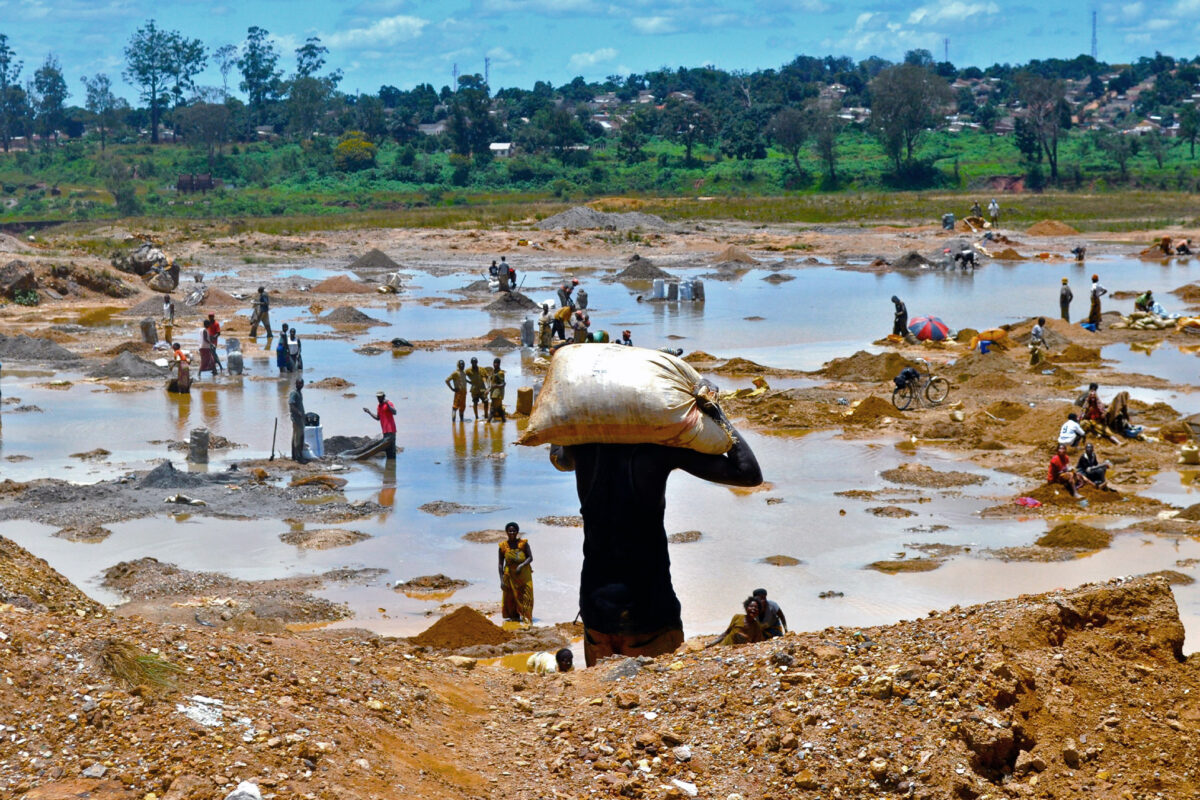  Raw material: illegal mining operations are thriving in the North-East despite the ban 