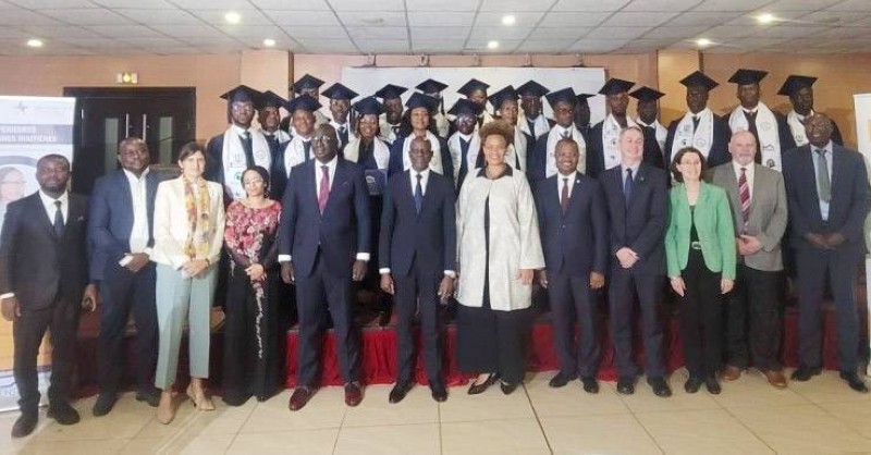  Road sector: Twenty (20) Ivorian engineers receive a master called master 3ES 